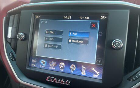 マセラティ  ギブリ　S　スポーツパフォーマンスパッケージ